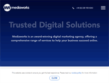 Tablet Screenshot of mediaworks.co.uk